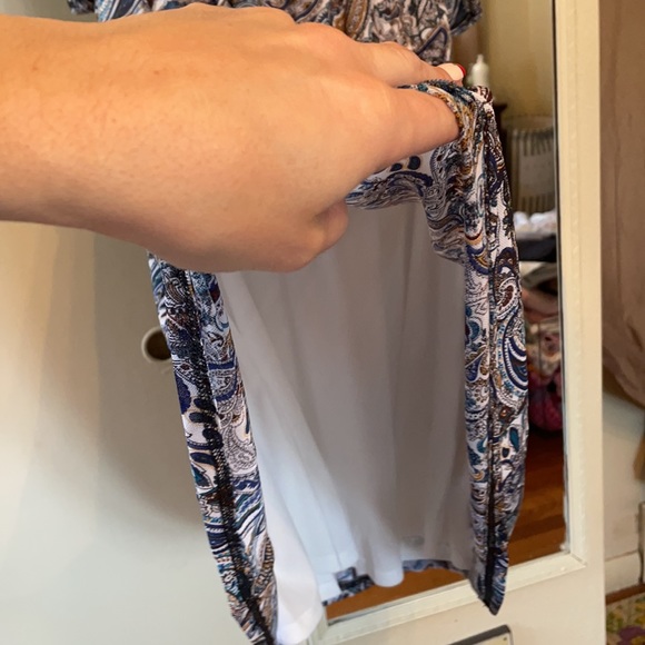 NWT PerSeption ladies size Small dress with cinched waist (sandals not included) - Picture 14 of 16